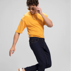 BOOZY GRUNGE BLUE BAGGY FIT JEANS - 2